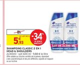 Promo Shampoing Classic 2 en 1 à 5,93 € dans le catalogue Intermarché à Morcenx