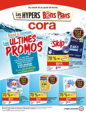 Catalogue Supermarchés Cora en cours à Bagneux et alentours, "Beauté & Entretien : Les ULTIMES PROMOS", 10 pages, 20/02/2024 - 29/02/2024