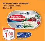 Heringsfilet in Tomatensauce Angebote von Sywan bei GLOBUS Jena für 1,00 €