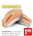 Lachssteaks im Angebot bei EDEKA in Speyer Lachssteaks Angebote bei EDEKA Speyer für 1,99 €