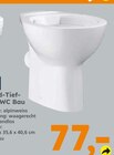 Stand-Tief-WC Bau Angebote bei Globus-Baumarkt Weimar für 77,00 €