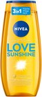 Duschgel Love Sunshine oder Deospray Summer happiness fresh im Angebot bei Penny in Kamp-Lintfort Duschgel Love Sunshine oder Deospray Summer happiness fresh Angebote von NIVEA bei Penny Kamp-Lintfort für 1,99 €