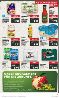 Bier im aktuellen Kaufland Prospekt (Eberswalde) Bier im Kaufland Prospekt "Hier bin ich richtig" mit 54 Seiten (Eberswalde)