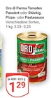 Aktuelles Tomaten Passiert oder Stückig, Pizza- oder Pastasauce Angebot bei GLOBUS in Leipzig ab 1,29 €