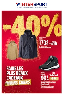 Prospectus Intersport en cours, "FAIRE LES PLUS BEAUX CADEAUX MOINS CHERS", page 1 sur 28