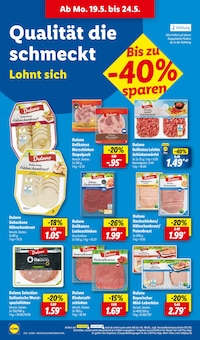 Wurst im aktuellen Lidl Prospekt (Remscheid) Wurst im Lidl Prospekt "LIDL LOHNT SICH" mit 66 Seiten (Remscheid)