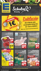 Aktueller EDEKA Supermarkt Prospekt in Mücka und Umgebung, "Wir lieben Lebensmittel!" mit 26 Seiten, 22.04.2024 - 27.04.2024