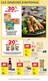 Promos Micro-Ondes dans le catalogue "AU COEUR DU GOÛT" de Carrefour Market Micro-Ondes en promo dans le catalogue Carrefour Market à la page 11