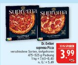 suprema Pizza Angebote von Dr. Oetker bei Marktkauf Bautzen für 3,99 €