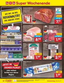 Schweinefleisch im Netto Marken-Discount Prospekt "Aktuelle Angebote" mit 50 Seiten (Pforzheim)
