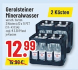 Mineralwasser im Angebot bei Trinkgut in Unna Mineralwasser Angebote von Gerolsteiner bei Trinkgut Unna für 12,99 €