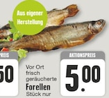 Forellen Angebote von Aus eigener Herstellung bei EDEKA Erkelenz für 5,00 €