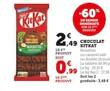 Super U Vannes - Promo Chocolat Promo Chocolat à 0,99 € dans le catalogue Super U à Vannes