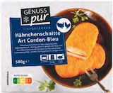 Hähnchenschnitte Cordon Bleu von GENUSS pur für 3,49 € bei Netto mit dem Scottie im Angebot Hähnchenschnitte Cordon Bleu von GENUSS pur im aktuellen Netto mit dem Scottie Prospekt
