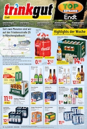 Trinkgut Prospekt mit 4 Seiten (Mönchengladbach)