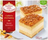 Cafeteria fein & sahnig Mandel-Bienenstich im Angebot bei REWE in Lingen Cafeteria fein & sahnig Mandel-Bienenstich Angebote von Coppenrath & Wiese bei REWE Lingen für 3,49 €