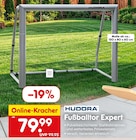 Fußballtor Expert von Hudora im aktuellen Netto Marken-Discount Prospekt für 79,99 €