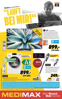 MEDIMAX Prospekt LÄUFT BEI MIR! mit 8 Seiten