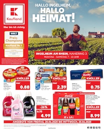 Supermarkt Prospekt von Kaufland Jugenheim Kaufland Prospekt: "Aktuelle Angebote", 56 Seiten, 19.06.2025 - 25.06.2025