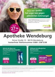 Aktueller mea - meine apotheke Apotheken Prospekt für Vechelde: Unsere April-Angebote mit 4} Seiten, 01.04.2024 - 30.04.2024