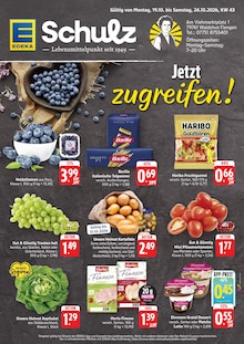 EDEKA Waldshut-Tiengen Prospekt der aktuellen Woche, gültig von 19.10.2026 bis 24.10.2026 Aktueller EDEKA Waldshut-Tiengen Prospekt "Aktuelle Angebote" mit 2 Seiten