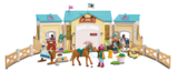 Grand centre équestre et 2 chevaux en promo chez La Grande Récré Grand centre équestre et 2 chevaux dans le catalogue La Grande Récré