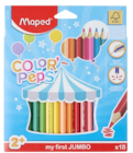 Jumbo Buntstifte von Maped für 5,00 € bei TEDi im Angebot Jumbo Buntstifte von Maped im aktuellen TEDi Prospekt