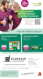 mea - meine apotheke Prospekt für Freiberg mit 4 Seiten mea - meine apotheke Prospekt für Freiberg: "Unsere September-Angebote", 4 Seiten, 01.09.2025 - 30.09.2025