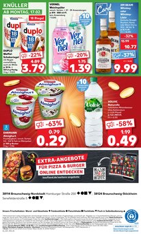 Volvic im Kaufland Prospekt "UNSERE MEGA ANGEBOTE" mit 50 Seiten (Braunschweig)