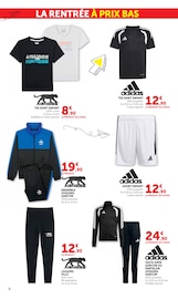 Promos Adidas dans le catalogue "LES PRIX BAS DE LA RENTRÉE Spécial mode" de Hyper U Adidas en promo dans le catalogue Hyper U à la page 6
