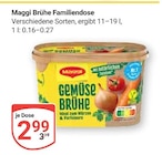 Brühe Familiendose Angebote von Maggi bei GLOBUS Braunschweig für 2,99 €