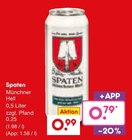 Münchner Hell im Angebot bei Netto Marken-Discount in Offenbach Münchner Hell Angebote von Spaten bei Netto Marken-Discount Offenbach für 0,79 €