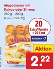 Aktuelle Kakao Angebote bei Netto Marken-Discount in Mönchengladbach Aktuelles Magdalenas mit Kakao oder Zitrone Angebot bei Netto Marken-Discount in Mönchengladbach ab 2,22 €