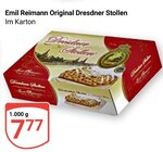 Original Dresdner Stollen im Angebot bei GLOBUS in Ludwigshafen Original Dresdner Stollen Angebote von Emil Reimann bei GLOBUS Ludwigshafen für 7,77 €