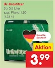 Aktuelle Bier Angebote bei Netto Marken-Discount in Stendal (Hansestadt) Aktuelles Ur-Krostitzer Angebot bei Netto Marken-Discount in Stendal (Hansestadt) ab 3,99 €