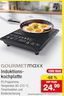 Induktionskochplatte von GOURMETmaxx für 24,99 € bei Zimmermann im Angebot Induktionskochplatte von GOURMETmaxx im aktuellen Zimmermann Prospekt
