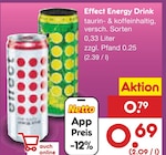 Energy Drink im Angebot bei Netto Marken-Discount in Lehrte Energy Drink Angebote von Effect bei Netto Marken-Discount Lehrte für 0,69 €