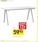 Schreibtisch von CARRYHOME für 59,90 € bei XXXLutz Möbelhäuser im Angebot Schreibtisch von CARRYHOME im aktuellen XXXLutz Möbelhäuser Prospekt