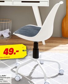 Büro-Drehstul „Anille“ bei Höffner in Hamburg Büro-Drehstul „Anille“ im Angebot bei Höffner Hamburg für 49,00 €