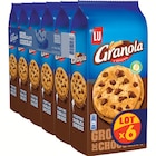Granola cookies aux gros éclats de chocolat - LU en promo chez Super U Granola cookies aux gros éclats de chocolat - LU dans le catalogue Super U