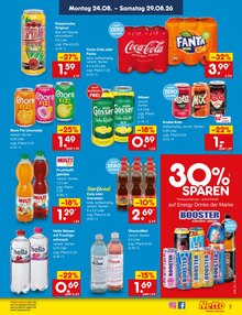 Coca Cola im aktuellen Netto Marken-Discount Prospekt (Nettetal) Coca Cola im Netto Marken-Discount Prospekt "Aktuelle Angebote" mit 68 Seiten (Nettetal)