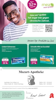 Aktueller mea - meine apotheke Prospekt "Unsere Juni-Angebote" für Nürnberg Aktueller mea - meine apotheke Prospekt für Nürnberg mit Seiten