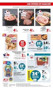 Promo Huîtres dans le catalogue Super U du moment à la page 23