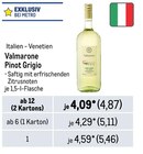 Pinot Grigio von Valmarone im aktuellen Metro Prospekt für 4,87 €