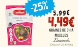 Graines de Chia Moulues - Linwoods dans le catalogue Naturalia