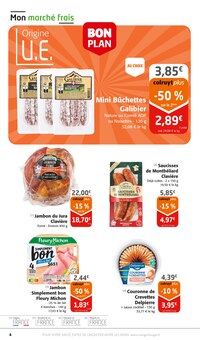 Promo Saucisse dans le catalogue Colruyt du moment à la page 4