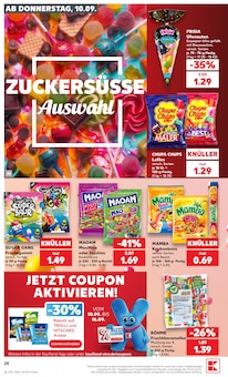 Süßigkeiten im aktuellen Kaufland Prospekt (Reutlingen) Süßigkeiten im Kaufland Prospekt "Hier bin ich richtig" mit 68 Seiten (Reutlingen)