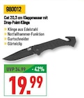 20,3 cm Klappmesser mit Drop-Point-Klinge Angebote von Cat bei Marktkauf Hattingen für 19,99 €