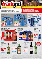 Aktueller Trinkgut Prospekt mit Mineralwasser, "Aktuelle Angebote", Seite 1