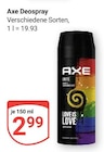 Aktuelles Deospray Angebot bei GLOBUS in Duisburg ab 2,99 €